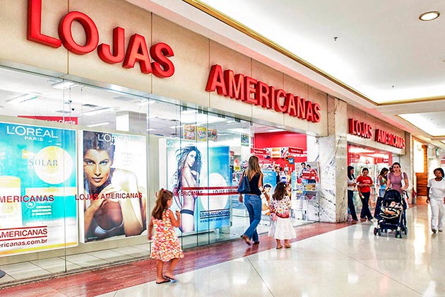 Lojas americanas são dos modelos de marcas nominativas